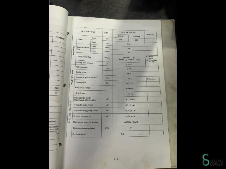 Doosan S 550 LM MET10.636 55 18222